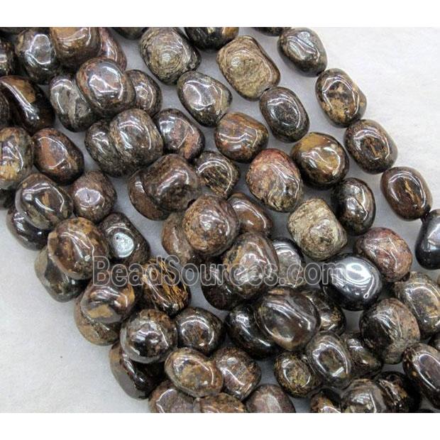 freeform Bronzite Stone Beads