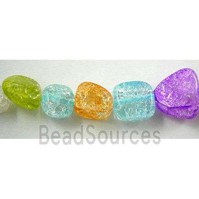 Crackle Crystal beads, Erose