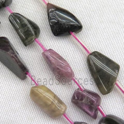 tourmaline bead, freeform