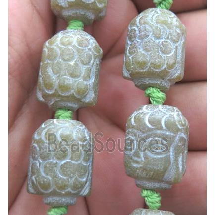 Chinese Jade Buddha Beads