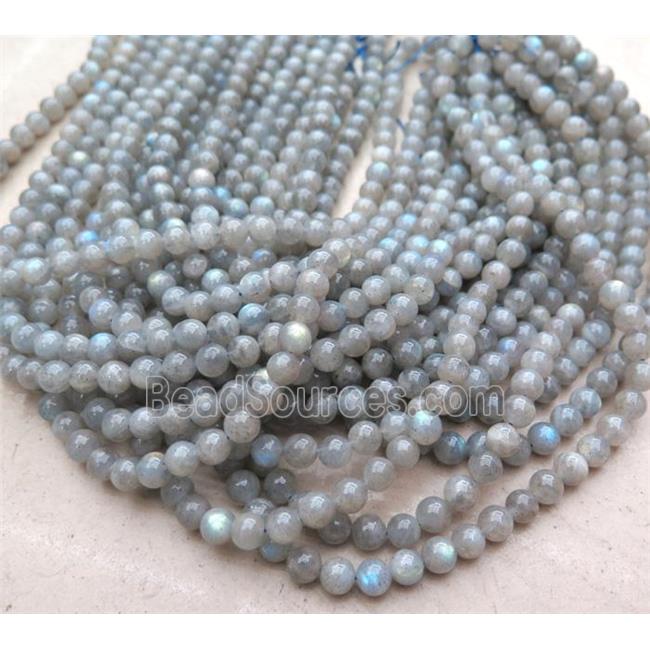 natural Labradorite Beads, round, AA-Grade