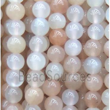 round moonstone beads