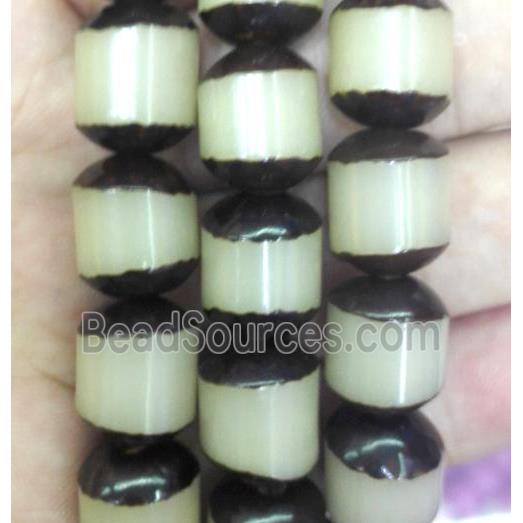 bodhi wood bead, black