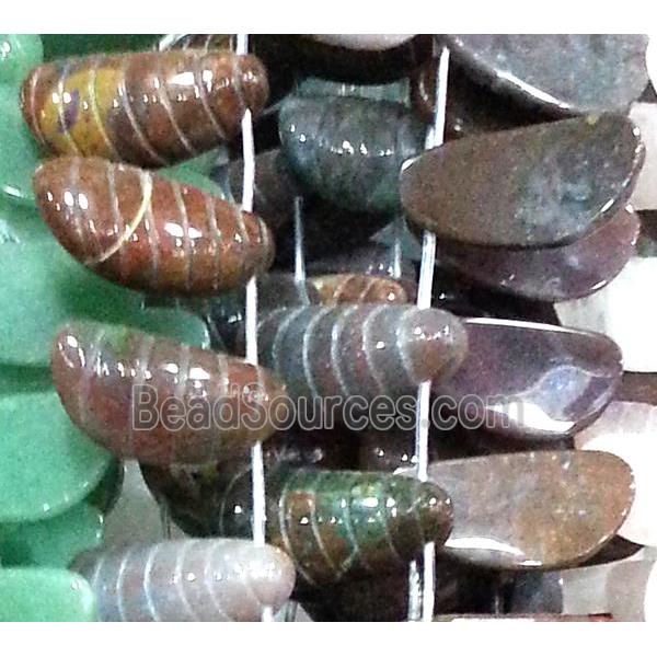 agate bug bead