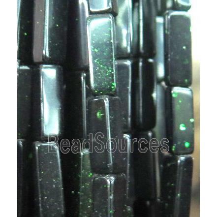 green SandStone cuboid beads