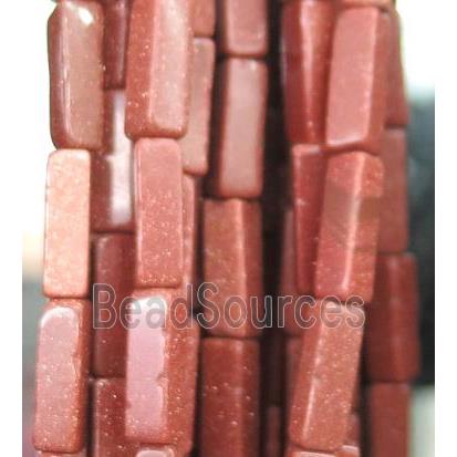 gold sandstone cuboid beads