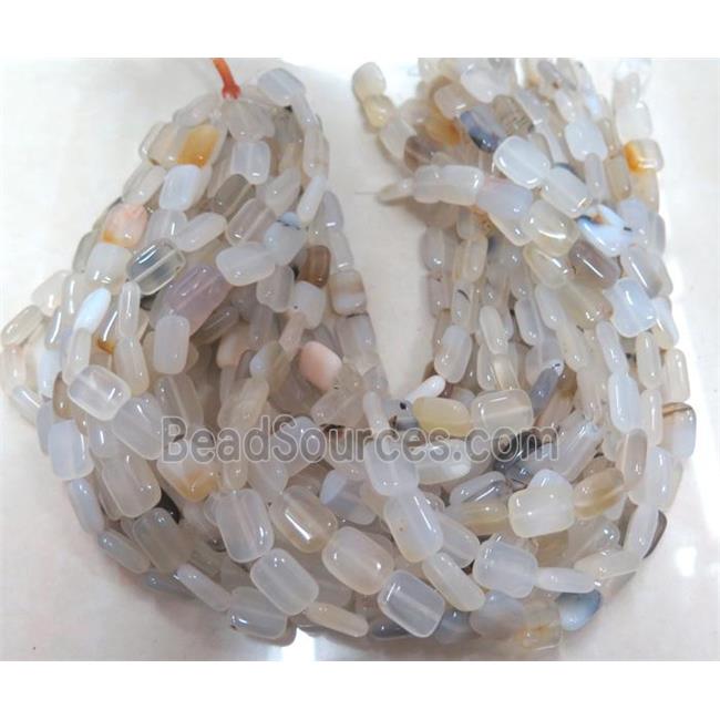 natural Heihua Agate beads, rectangle