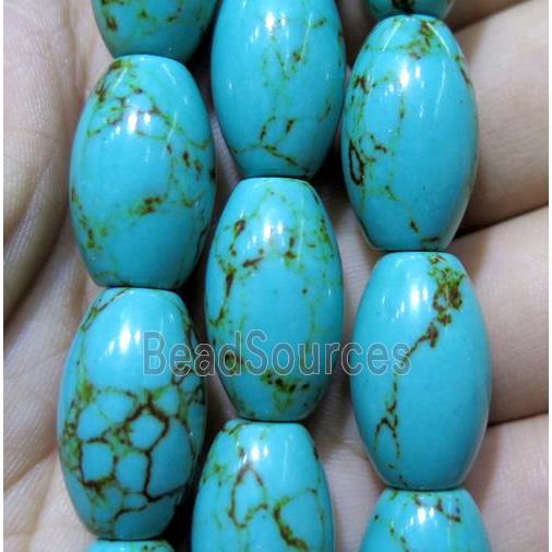 gemstone bead, barrel