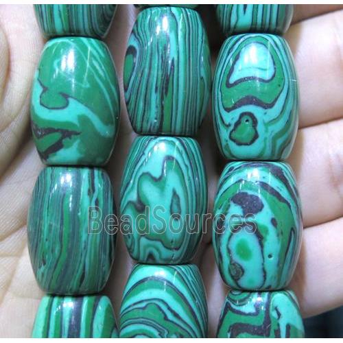 gemstone bead, barrel