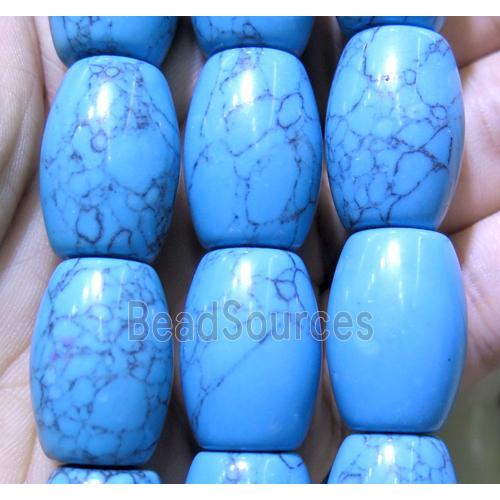 gemstone bead, barrel