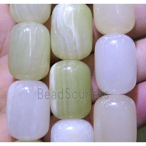 gemstone bead, barrel