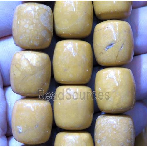 gemstone bead, barrel