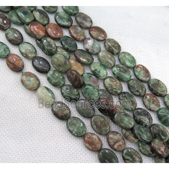 gemstone bead, oval