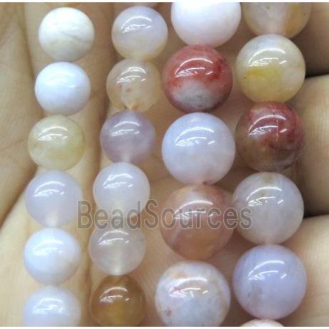 Australian color Agate bead, round