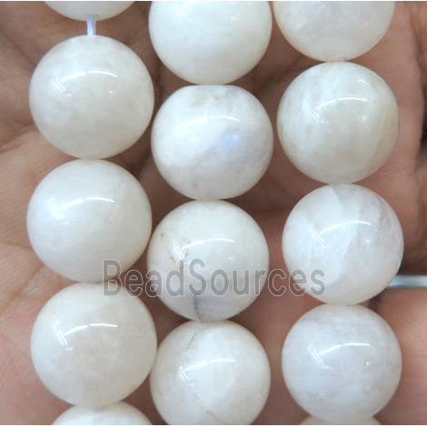 white round MoonStone beads