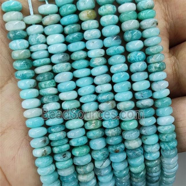 Natural Amazonite Heishi Beads Disc Green