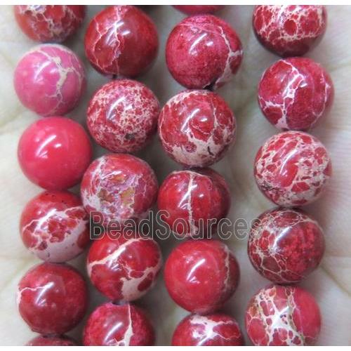 red Sea Sediment Jasper bead, round