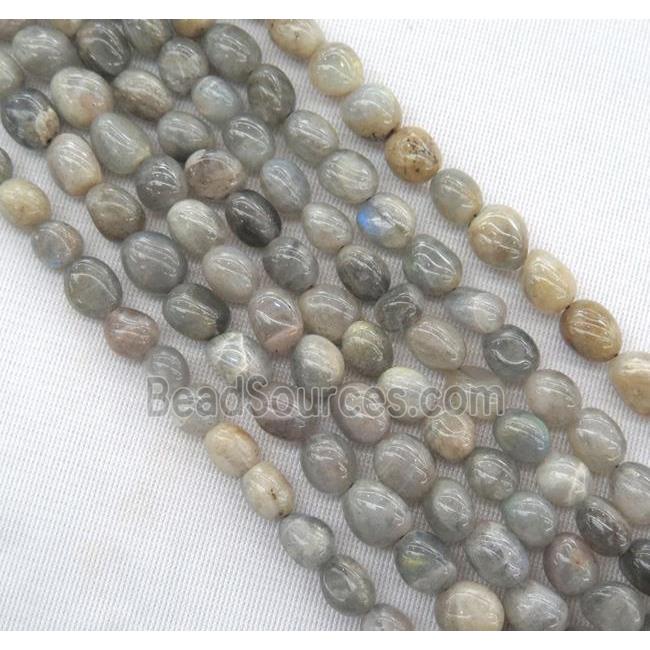 Labradorite chip bead, freeform