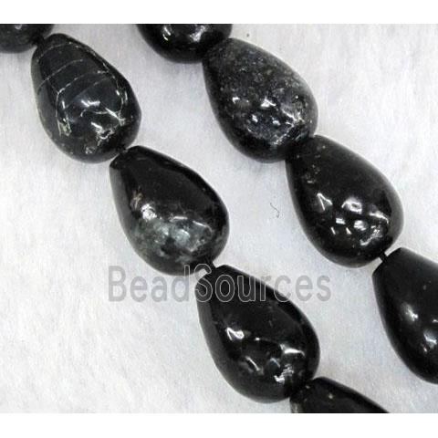 Phlogopite bead, teardrop