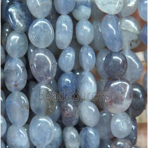 iolite chips bead, freeform