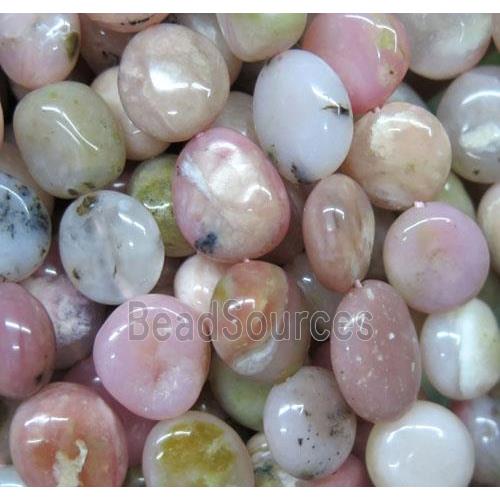 pink Opal Jasper chips bead, freeform