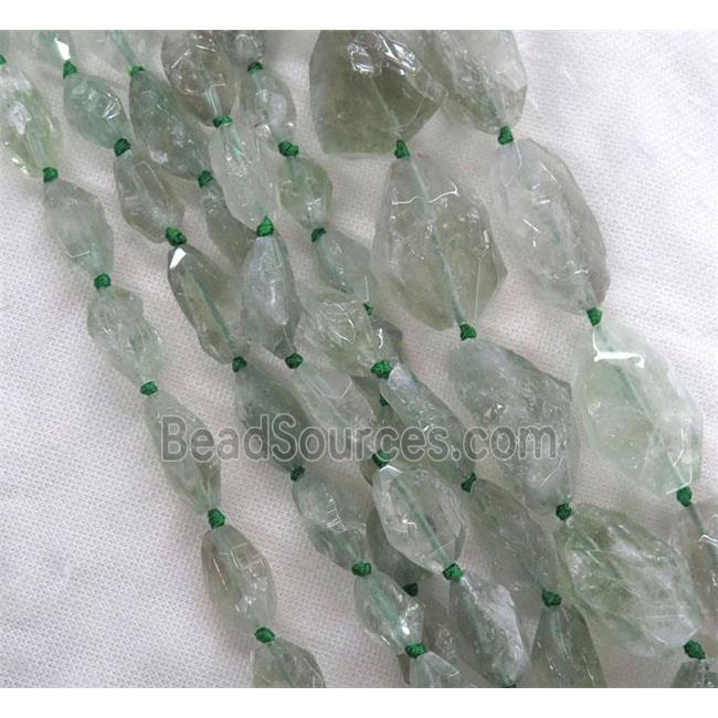 natural Quartz nugget beads, freeform