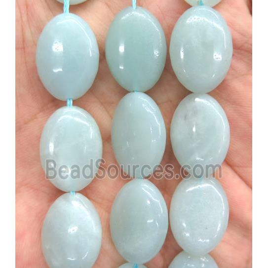 Amazonite oval beads, A grade