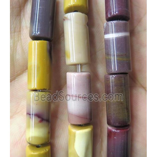 mookaite tube beads