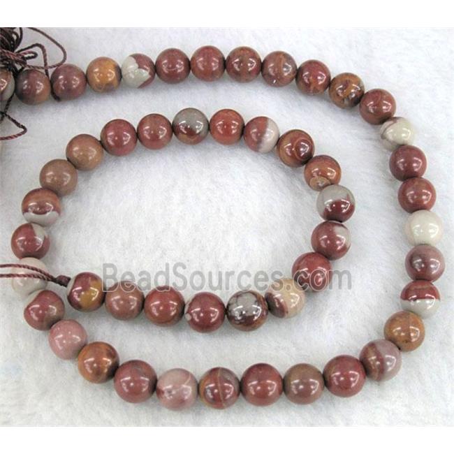 round natural Noreena Jasper Beads