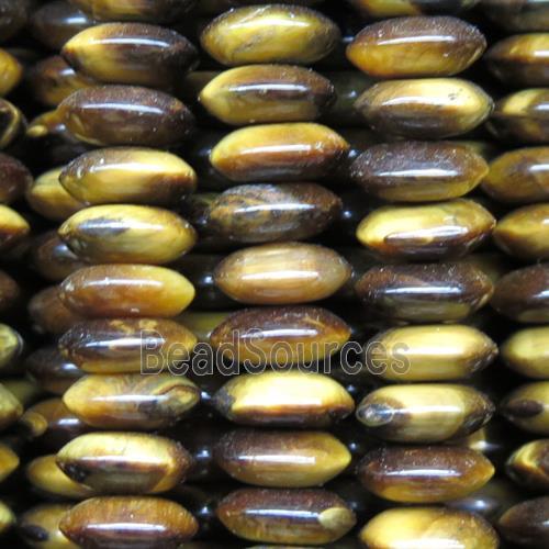 yellow Tiger eye stone beads, abacus