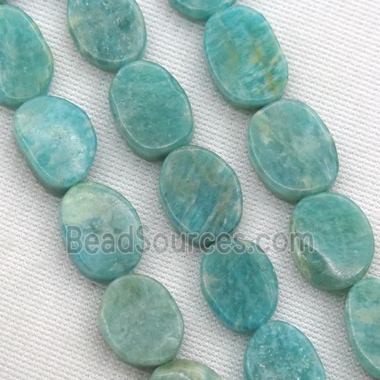 green Amazonite beads, matte, freeform