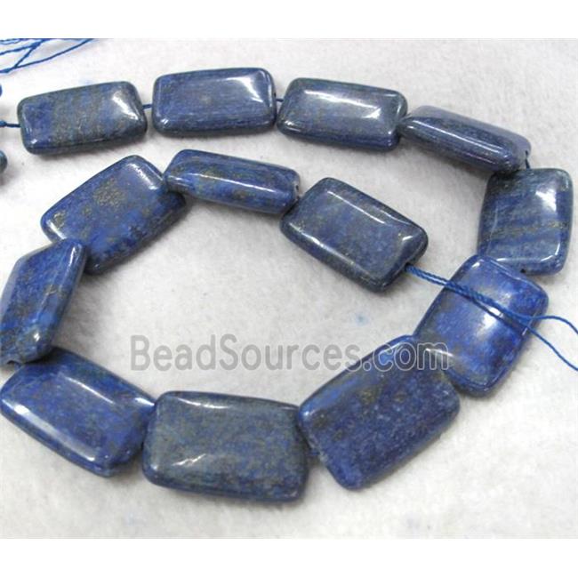 lapis lazuli beads, rectangle