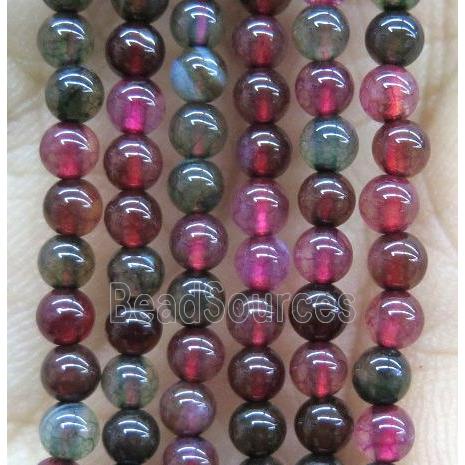 tiny round tourmaline beads