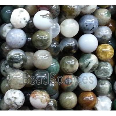 round Ocean Agate beads