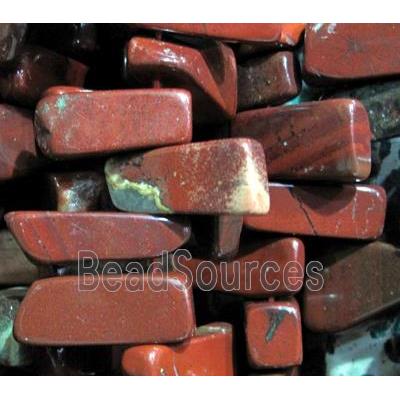 red jasper chips bead, freeform