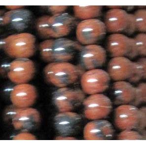 tiny red jasper beads, round