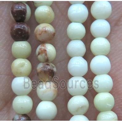 new Mountain Jade beads, round