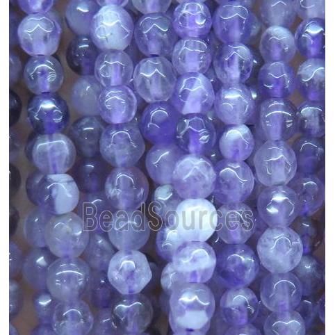 tiny Amethyst beads, faceted round