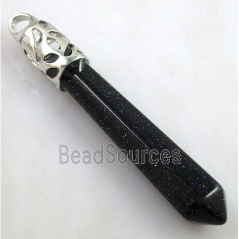 Blue sandstone Pendant, stick, point