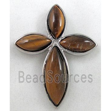 tiger eye stone pendant