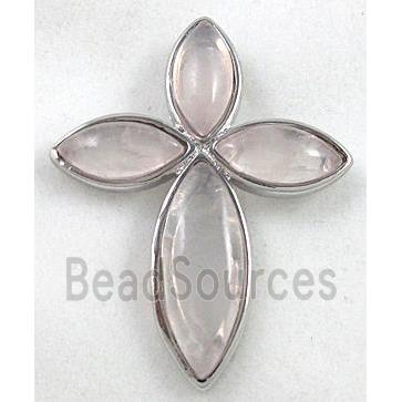 rose quartz pendant