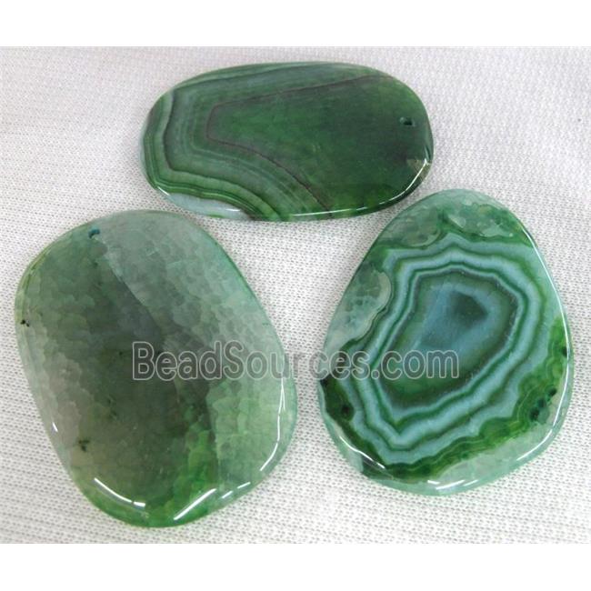 agate stone pendant