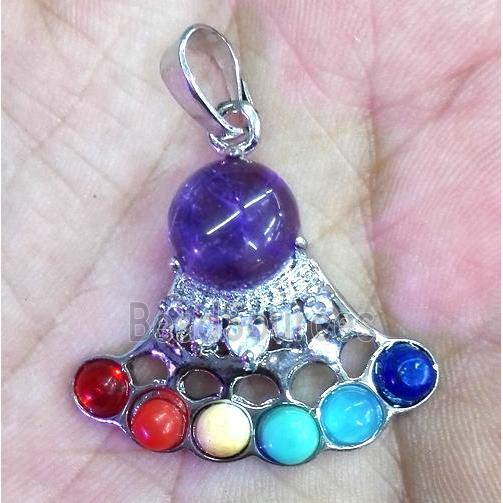 gemstone pendant