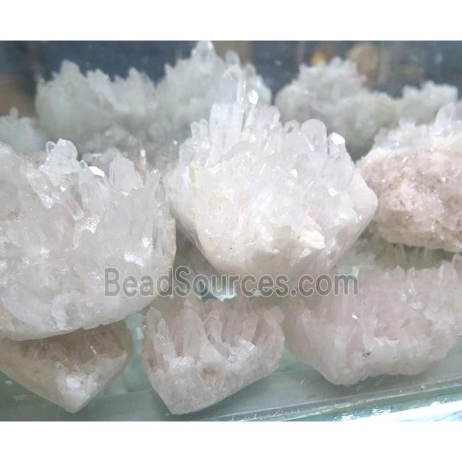 Crystal Quartz Druzy Cluster Freeform Undrilled