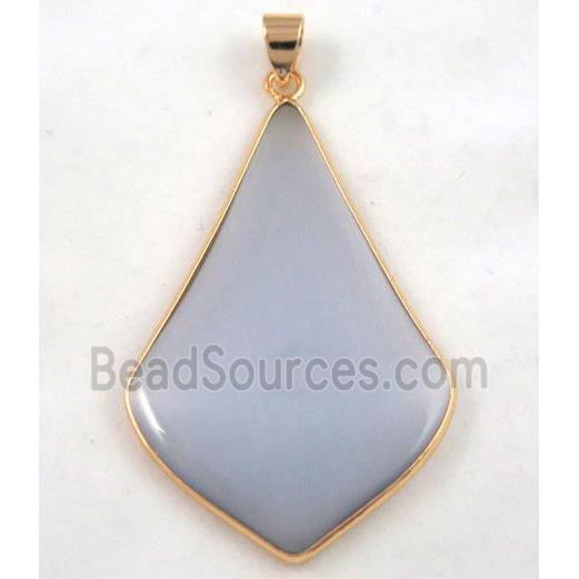 gemstone pendant, colorfast