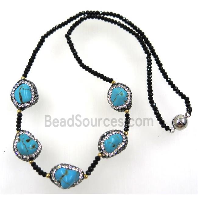 turquoise bead necklace