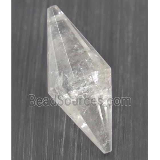 Clear Quartz pendulum pendant