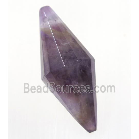 purple Amethyst pendulum pendant