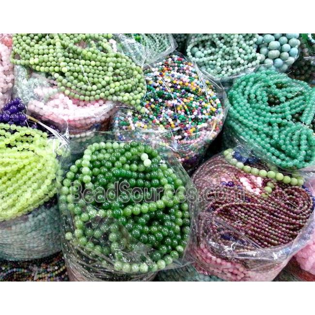 bulk mixed gemstone beads, mixed size, sold per bag