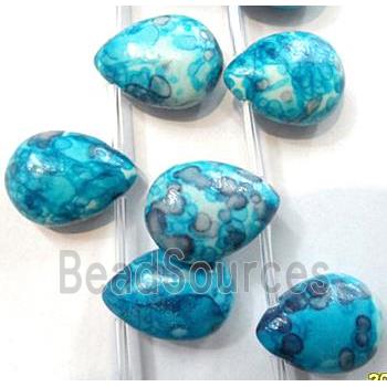 Rain colored stone bead, stability